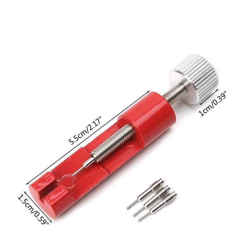 Planet Gates 100007505 1 PC  Metal Adjustable Watch Band Strap Bracelet Link Pin Remover Repair Tool Kit Red (Red)
