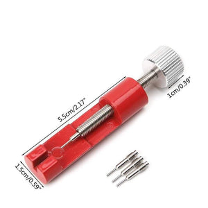 Planet Gates 100007505 1 PC  Metal Adjustable Watch Band Strap Bracelet Link Pin Remover Repair Tool Kit Red (Red)