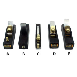 Planet Gates 100007505 1 set ABCDE DIY Mini Hand Planes Carpentry Carpenter Ebony Joinery Woodwork Tools 5 Pcs Set Or 1 Pcs Hand Planer