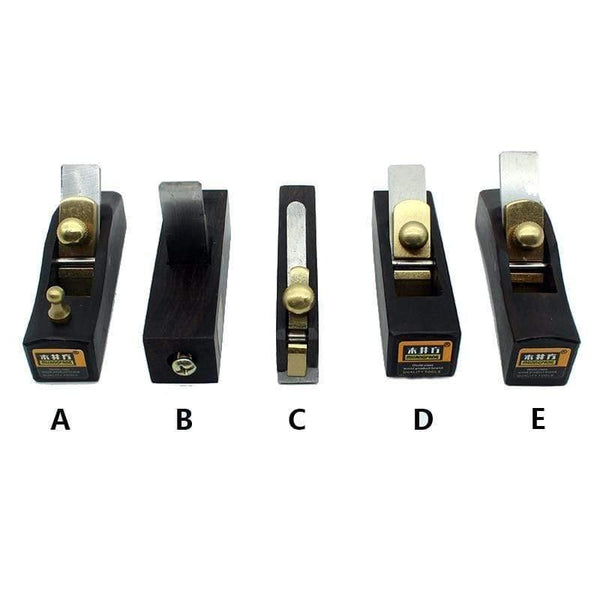 Planet Gates 100007505 1 set ABCDE DIY Mini Hand Planes Carpentry Carpenter Ebony Joinery Woodwork Tools 5 Pcs Set Or 1 Pcs Hand Planer