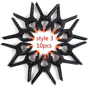 Planet Gates 100007505 10pcs 4 /6 /10pcs Spring Clamps Fixture Plastic Fastening Clips For LCD Screen IPad Phone Non-slip Handle Repair Tools Outillage