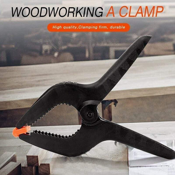 Planet Gates 100007505 10pcs Portable Plastic Nylon Toggle Clamps DIY Hand Tools For Woodworking Spring Clip Photo Studio Background Clamp