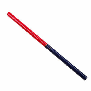 Planet Gates 100007505 10X Carpenter Pencils Blue And Red Lead For DIY Builders Joiners Woodworking Thick Round Mark Pencil For Hands Tools