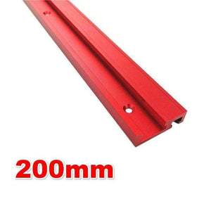 Planet Gates 100007505 1Pc 200mm T-track Chute Aluminium Alloy T-tracks Model 45 T Slot And Standard Miter Track Stop Woodworking Tool For Workbench Router Table