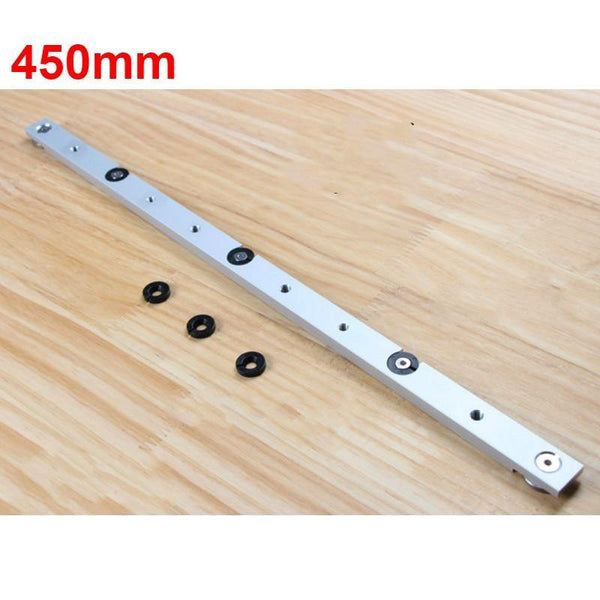 Planet Gates 100007505 1Pc 450mm Miter Bar Aluminium Alloy T-tracks Slot Miter Track And Miter Bar Slider Table Saw Miter Gauge Rod Woodworking Tools DIY