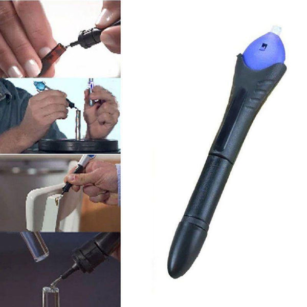 Planet Gates 100007505 1PC 5 Second Fix UV Light Repair Tool With Glue Super Powered Liquid Plastic Welding Compound
