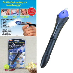 Planet Gates 100007505 1PC 5 Second Fix UV Light Repair Tool With Glue Super Powered Liquid Plastic Welding Compound