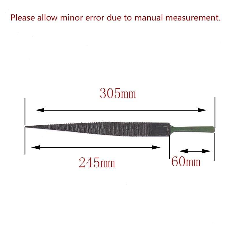 Planet Gates 100007505 1pcs Flat Pointed Rasp Files DIY Woodworking Craft Wood Filing Carving Carpenter Repair Folder Hobby 6/8/10/12 Inch Hand Tools