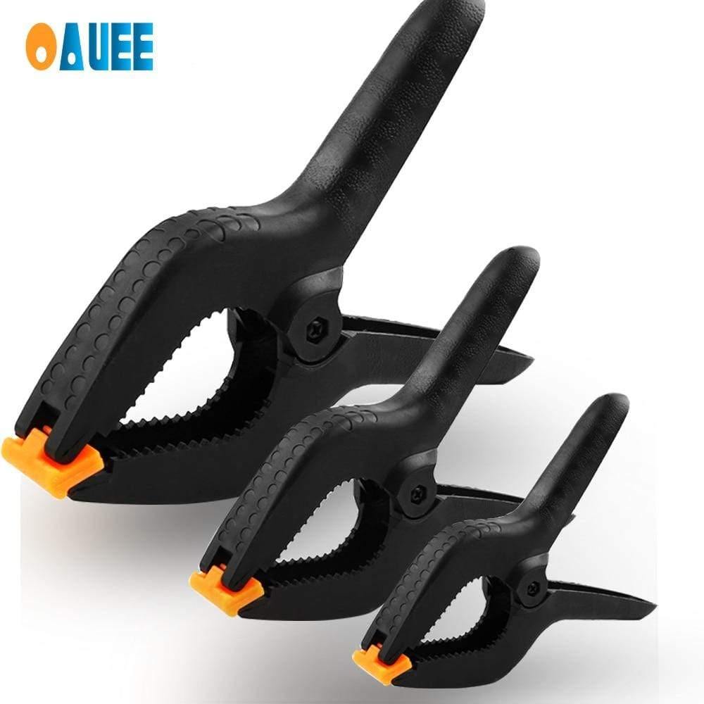 Planet Gates 100007505 2 Inch Fixed Clip Woodworking Bar Woodworking Tools A Clamp Clip Hard Grip Ratchet Release Squeeze DIY Hand Carpenter Tool Clamp