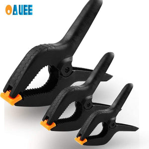 Planet Gates 100007505 2 Inch Fixed Clip Woodworking Bar Woodworking Tools A Clamp Clip Hard Grip Ratchet Release Squeeze DIY Hand Carpenter Tool Clamp