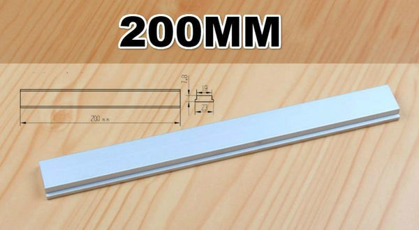 Planet Gates 100007505 200mm Aluminium T Track Slot M6 M8 Slide Slab For T-slot T-track Miter Track Fixture Slot Woodworking Tool Router Table Tools