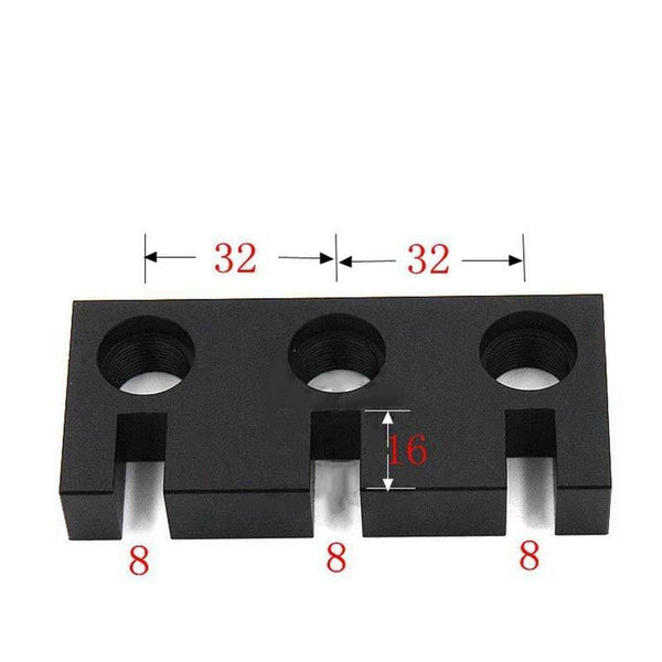 Planet Gates 100007505 3/4/5/6/7/8/9/10mm Drill Bit 3 In 1 Log Tenon Hole Punch Locator Jig Woodworking Hole Opener DIY Tools