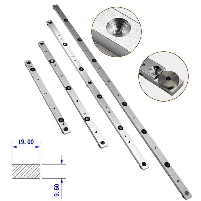 Planet Gates 100007505 300/450/650mm Aluminium Alloy T-tracks Slot Miter Bar Slider Table Saw Miter Gauge Rod Woodworking Tools DIY