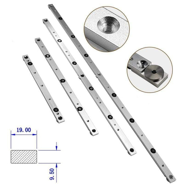 Planet Gates 100007505 300/450/650mm Aluminium Alloy T-tracks Slot Miter Bar Slider Table Saw Miter Gauge Rod Woodworking Tools DIY