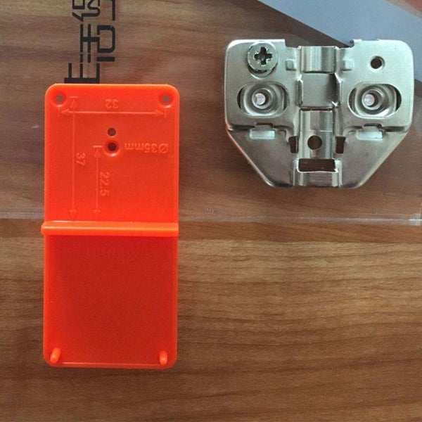 Planet Gates 100007505 35mm 40mm Hinge Hole Drilling Guide Locator Hole Opener Template Door Cabinets DIY Tool For Woodworking Tool Drop Ship