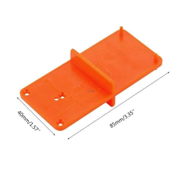 Planet Gates 100007505 35mm 40mm Hinge Hole Drilling Guide Locator Hole Opener Template Door Cabinets DIY Tool For Woodworking Tool Drop Ship