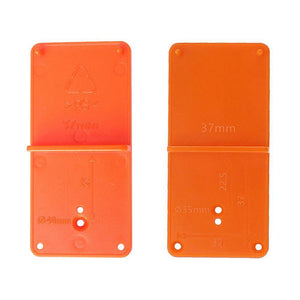 Planet Gates 100007505 35mm 40mm Hinge Hole Drilling Guide Locator Hole Opener Template Door Cabinets DIY Tools For Woodworking Hand Tools Set