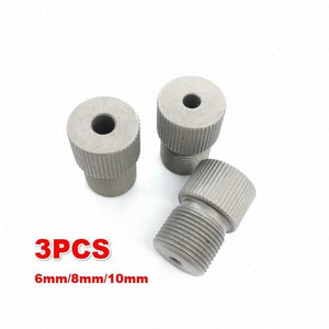 Planet Gates 100007505 3pcs Drill Sleeve Vertical Pocket Hole Jig 6/8/10mm Woodworking Dowelling Self Centering Drill Guide Kit Wood Drilling Locator  Hole Puncher