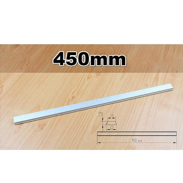 Planet Gates 100007505 450mm Aluminium T Track Slot M6 M8 Slide Slab For T-slot T-track Miter Track Fixture Slot Woodworking Tool Router Table Tools