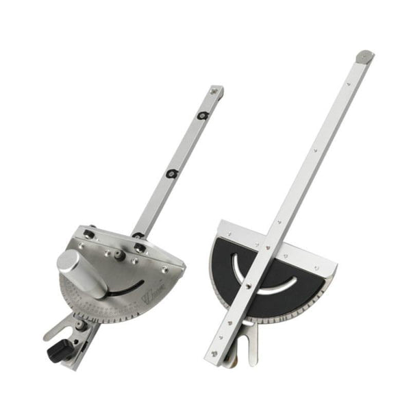Planet Gates 100007505 450mm Miter Gauge Table Saw/Router Miter Gauge And Aluminium Fence Sawing Assembly Ruler For Saw Table Router Woodworking Tools