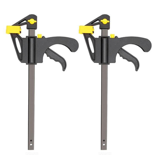 Planet Gates 100007505 4Inch 2Pcs AI-ROAD 2/3/4/5/8Pcs New Woodworking Clamp Bar F Clip 4 Inch Hard Grip Quick Ratchet Wood Working DIY Tool Carpenter Set