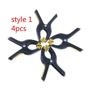 Planet Gates 100007505 4pcs 4 /6 /10pcs Spring Clamps Fixture Plastic Fastening Clips For LCD Screen IPad Phone Non-slip Handle Repair Tools Outillage