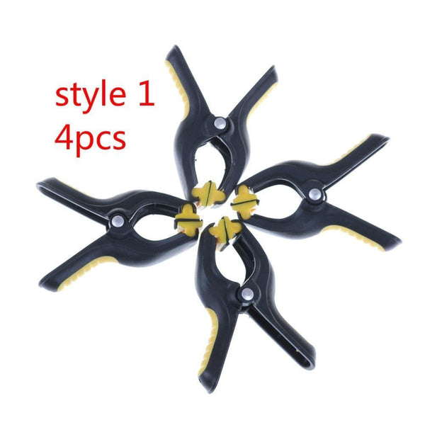 Planet Gates 100007505 4pcs 4 /6 /10pcs Spring Clamps Fixture Plastic Fastening Clips For LCD Screen IPad Phone Non-slip Handle Repair Tools Outillage