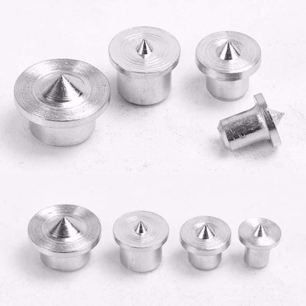 Planet Gates 100007505 4pcs 8pcs Panel Furniture Positioning Carpentry Log Dowel Tips Round Log Pin DIY Locator Wooden Pin Center Punching Accessories