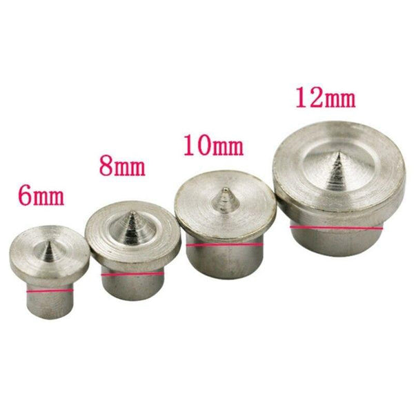 Planet Gates 100007505 4pcs 8pcs Panel Furniture Positioning Carpentry Log Dowel Tips Round Log Pin DIY Locator Wooden Pin Center Punching Accessories
