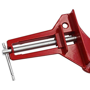 Planet Gates 100007505 4pcs/Style 90 Degrees Angle Clamp Right Angle Woodworking Frame Clamp DIY Glass (red)
