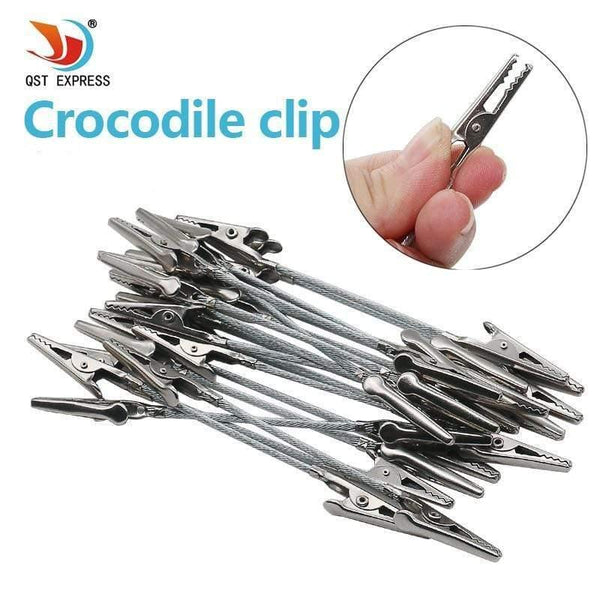 Planet Gates 100007505 50pcs Double Head Clip 4 Inch DIY Craft New Wire Clip Card & Note & Picture & Memo Holder Clips Party Alligator Clamp (Silver 50pcs)