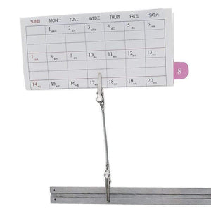 Planet Gates 100007505 50pcs Double Head Clip 4 Inch DIY Craft New Wire Clip Card & Note & Picture & Memo Holder Clips Party Alligator Clamp (Silver 50pcs)