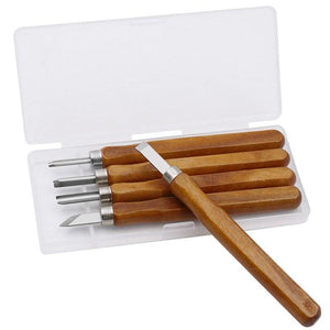 Planet Gates 100007505 5pcs/lot Wood Carving Chisels Knife For Basic Wood Cut DIY Tools And Detailed Woodworking Gouges Hand Tools
