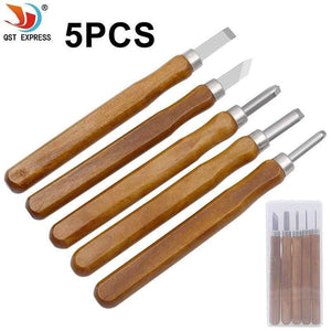 Planet Gates 100007505 5pcs/lot Wood Carving Chisels Knife For Basic Wood Cut DIY Tools And Detailed Woodworking Gouges Hand Tools