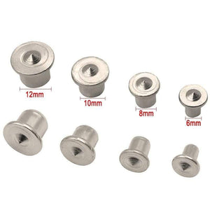 Planet Gates 100007505 8Pcs-6n8n10n12mm x 2 4pcs 8pcs Panel Furniture Positioning Carpentry Log Dowel Tips Round Log Pin DIY Locator Wooden Pin Center Punching Accessories