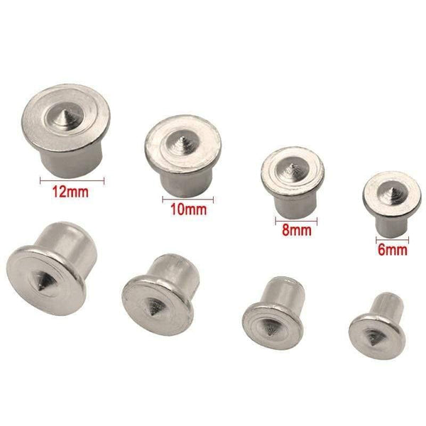 Planet Gates 100007505 8Pcs-6n8n10n12mm x 2 4pcs 8pcs Panel Furniture Positioning Carpentry Log Dowel Tips Round Log Pin DIY Locator Wooden Pin Center Punching Accessories