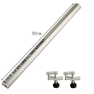 Flip Saw Electric Circular Saw Cutting Machine Guide Foot Ruler Guide 3in 1 45 Degrees Chamfer Fixture Angle Cutting Helper Tool