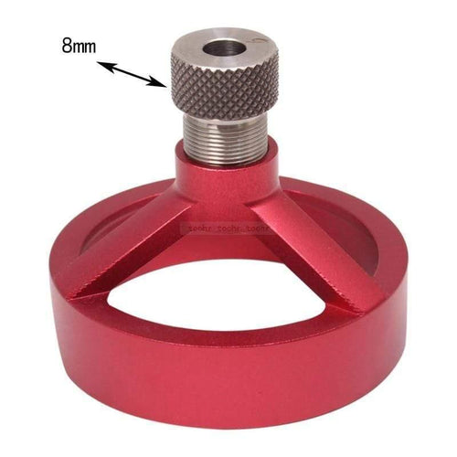 Planet Gates 100007505 A Log Tenon Punch Locator Woodworking Aluminum Alloy Pocket Jig Set Positioner Drill Guide Sleeve Hinge Jig Locator Drilling Guide