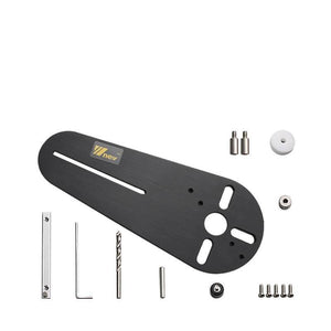 Planet Gates 100007505 A Trimmer Circle Cutting Jig Wood Router Milling Circle Milling Groove For Universal Makita Electric Hand Woodworking DIY Tools