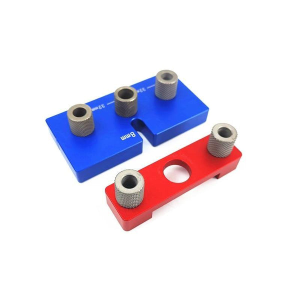 Planet Gates 100007505 AB Pocket Hole Jig Kit Doweling Jig Wood Vertical Drilling Detachable Locator For Furniture Connecting Hole Puncher Carpentry Tools