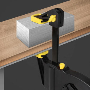 Planet Gates 100007505 AI-ROAD 2/3/4/5/8Pcs New Woodworking Clamp Bar F Clip 4 Inch Hard Grip Quick Ratchet Wood Working DIY Tool Carpenter Set