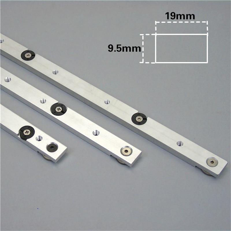 Planet Gates 100007505 Aluminium Alloy T-tracks Slot Miter Track And Miter Bar Slider Table Saw Miter Gauge Rod Woodworking Tool Durable In Use