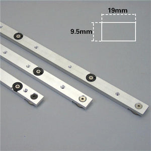 Planet Gates 100007505 Aluminium Alloy T-tracks Slot Miter Track And Miter Bar Slider Table Saw Miter Gauge Rod Woodworking Tool Durable In Use