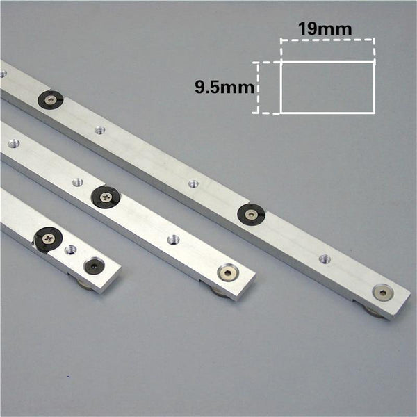 Planet Gates 100007505 Aluminium Alloy T-tracks Slot Miter Track And Miter Bar Slider Table Saw Miter Gauge Rod Woodworking Tool Durable In Use