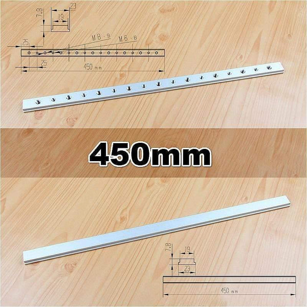 Planet Gates 100007505 Aluminium T Track Slot M6 M8 Slide Slab For T-slot T-track Miter Track Fixture Slot Woodworking Tool Router Table Tools