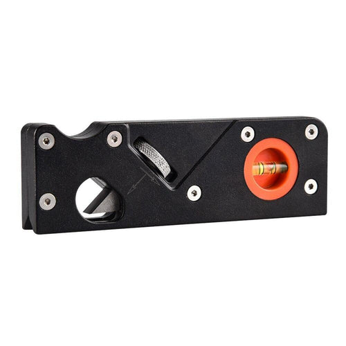 Planet Gates 100007505 Black DIY Mini Hand Planes Woodworking Planer Mini Hand Tool 45 Degree Angle Oblique Angle Edge Carpenter Wood Planes W/Spirit Bubble