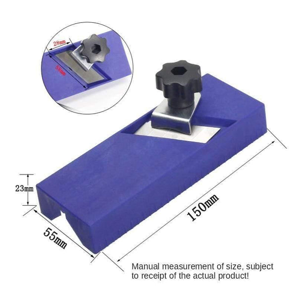 Planet Gates 100007505 blue Woodworking Planer Gypsum Board Chamfering Gypsum Board Trimming 45 Degree Bevel Planer Hand Planer Carpenter Tool