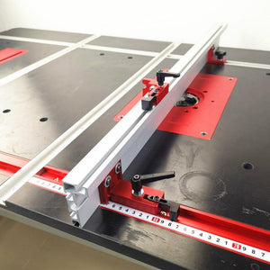 Planet Gates 100007505 Chute Aluminium Alloy T-tracks Model 45 T Slot And Standard Miter Track Stop Woodworking Tool For Workbench Router Table