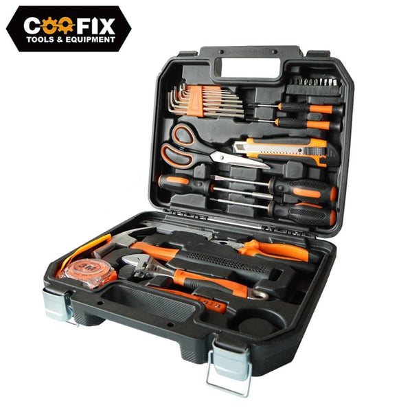 Planet Gates 100007505 COOFIX Hand Tools Set Woodworking Household Repair Diy Kit Wrench Screwdriver Knife Tools Set Kit