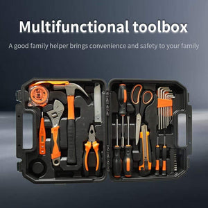 Planet Gates 100007505 COOFIX Hand Tools Set Woodworking Household Repair Diy Kit Wrench Screwdriver Knife Tools Set Kit